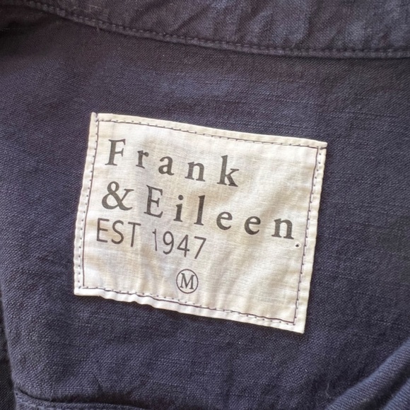 FRANK & EILEEN Northern Ireland Playsuit in Navy - M - Picture 9 of 16